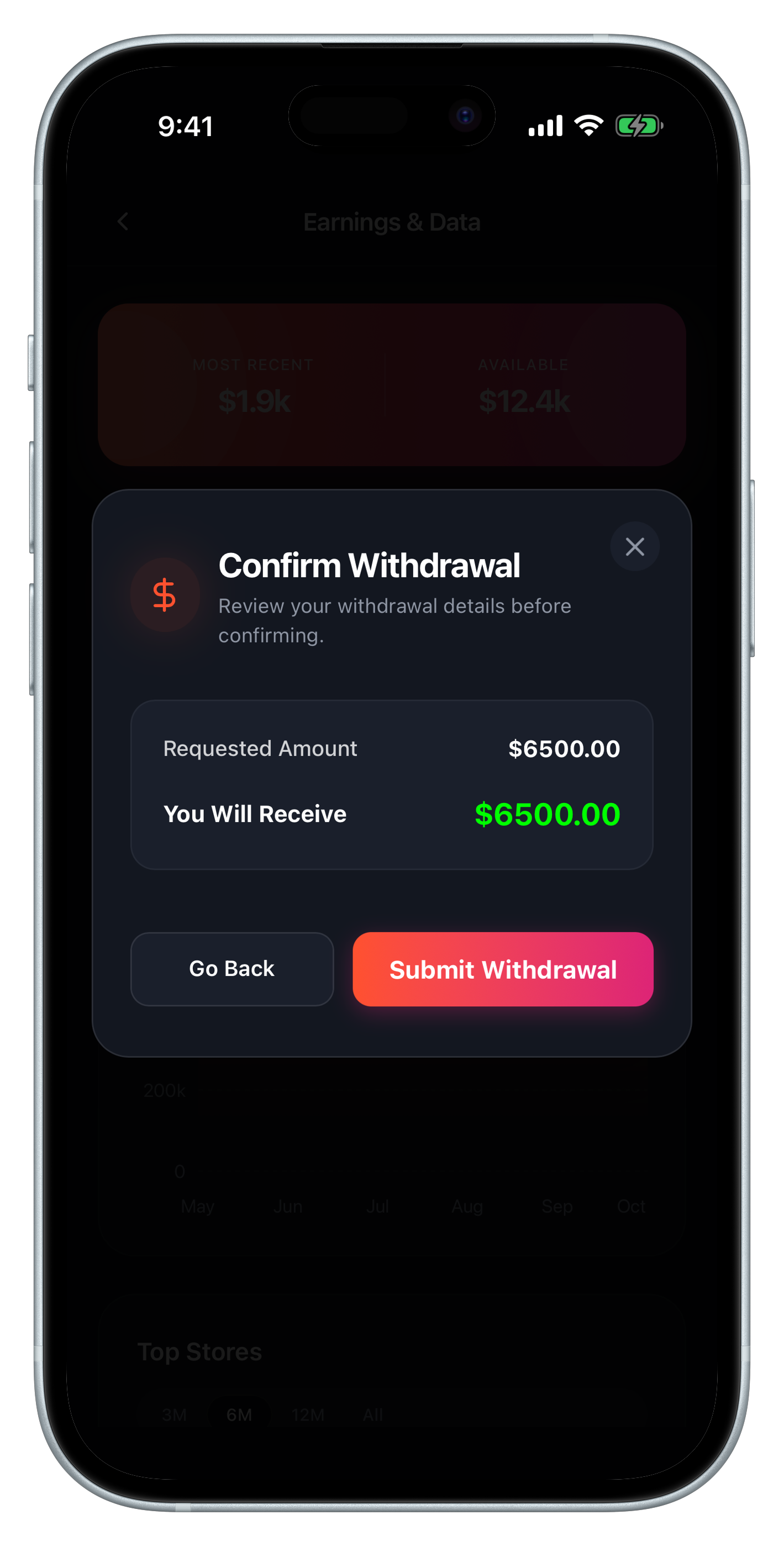 Cash out